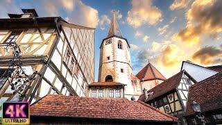 Wunderschöne historische Altstadt im Herzen des Odenwalds – Michelstadt - Germany