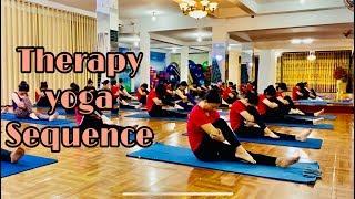 Therapy yoga sequence (knee pain & Back pain)| master Ranjeet Singh Bhatia | yoga class