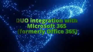 Cisco Duo integration with M365 and Azure AD Premium P1 youtube