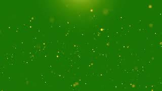 Gold Dust Particles Green Screen Video Effects   Satish Designgraphy 1080p