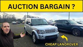 THIS LANDROVER DISCOVERY 4 FROM AUCTION SHOCKED ME !