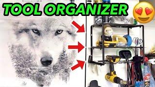 【Review¹¹⁹】Maximize Tool Storage with Wall Organizer! ️