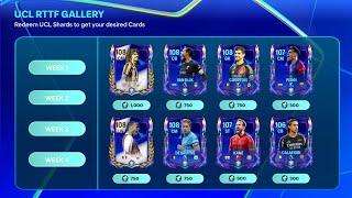 UPCOMING UCL RTTF FULL EVENT LE*KED ONLINE!  ALL SHARDS COST & GURANTEED F2P REWARDS REVEALED 