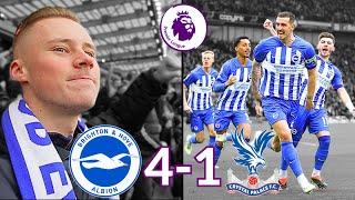 I'M A PROUD BRIGHTON FAN!! | Brighton VS Crystal Palace | Match Day Vlog