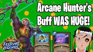 Arcane Hunter is A BARREL OF FUN! | Hearthstone Hunter Deck