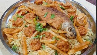 RESEP NASI IKAN PALING ENAK, RESEP SEAFOOD MASAKAN ARAB, RESEP RUMAHAN