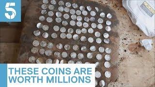 Metal-detecting couple find treasure worth £5 million in British field | 5 News