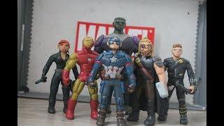 Мстители Финал Из Пластилина / Avengers EndGame figures of clay