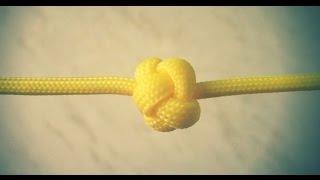 Плетение из паракорда Кельтская Пуговица или узел Бриллиант (Celtic Button Knot)