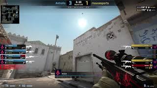 CS:GO POV Demo Astralis device (20/6) vs Mousesports (de_dust2)