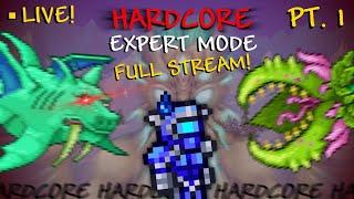 Can We Beat HARDCORE TERRARIA? (EXPERT Mode Edition!) PT. 1