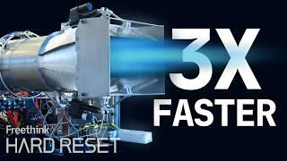 The jet engine powering 3x faster air travel | Hard Reset