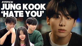 정국 (Jung Kook) 'Hate You' Official Visualizer REACTION | FITPICK