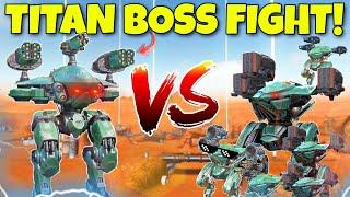  1vs6 MUROMETZ VS AO GUANG ARMY TITAN BOSS FIGHT SKIRMISH CONCEPT || WAR ROBOTS ||