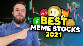 TOP 10 Best Performing Meme Stocks in 2021 | AMC and Gamestop Gains | Largest gains from 2021!!