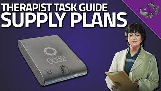 Supply Plans - Therapist Task Guide - Escape From Tarkov