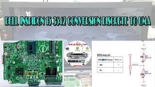 Dell Inspiron 15 3542 Conversion Discrete To Uma