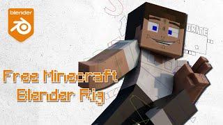 Silver Rig Release - Minecraft Rig for Blender | DioriteTM