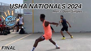 USHA NATIONALS 2024 (Men’s Open Singles) | Final: Tywan VS. Tavo