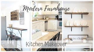 Kitchen Makeover | Modern Farmhouse Style