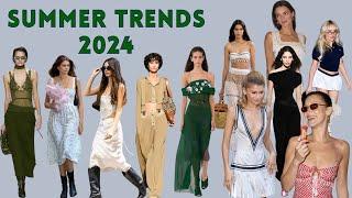 Top 10 Summer 2024 Fashion Trends | Celebrity Inspirations & Outfit Ideas