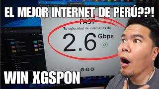 EL MEJOR INTERNET DEL PERÚ 2024?? XGSPON A PRUEBA!! 2.5 GBPS!!!