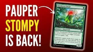 NEW Mono Green STOMPY Brews To CRUSH the Competitive MTG Pauper Meta