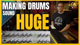 GET HUGE DRUMS | Aphex 204 Gear Review & Demo