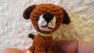 Собачка амигуруми  The little dog Crochet