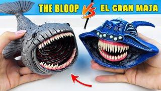 Sculpting Bloop vs El Gran Maja - The Scary Monster of the Ocean  Sculpting OK