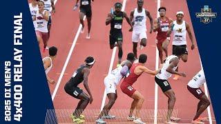 Men's 4x400m final - 2025 NCAA outdoor track and field championships