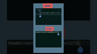 Learn html header #html #css #div #header #junior #senior #développe