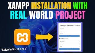 XAMPP Installation on Windows: Project Demo - XAMPP Server Set-up