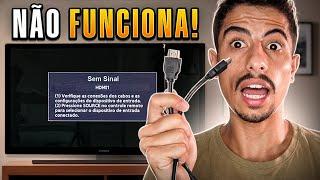 HDMI NÃO FUNCIONA ou FICA SEM SINAL na TV? APRENDA RESOLVER!