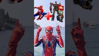 Spiderman + Optimus Prime Transformers Zombie = Marvel Animation #spiderman #avengers #optimusprime
