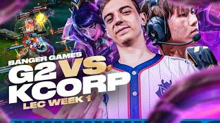 G2 VS KCORP BANGER LEC 2024 WEEK 1 - CAEDREL