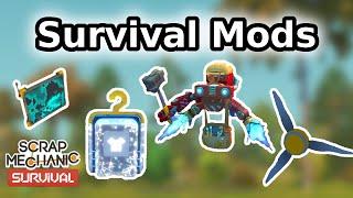 The Best 10 Scrap Mechanic Survival Mods! - Mod Showcase