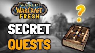 Secret Leveling Quests on the Fresh WOTLK Classic Servers