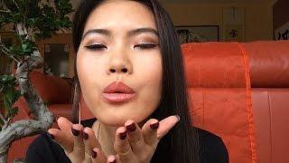 ASMR - Lipstick Application/ Mouth Sounds/ Kissing Sounds