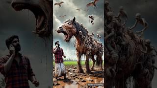 Horse covered with millions of zombies  rescued by farmers, #ai #rescue #trending