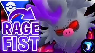 RIDICULOUS DAMAGE! *NEW* RAGE FIST SHADOW ANNIHILAPE IS A MUST HAVE FOR THE GREAT LEAGUE | GBL