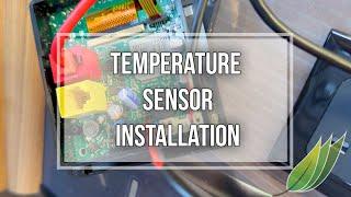 Installing the ALDE discrete temperature sensor