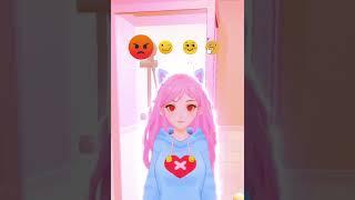 World Emoji Day with Yandere Cat Girl - #WorldEmojiDay #ai2u #anime  #aigirl