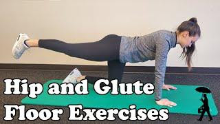 Hip and Glute Exercises on the Floor