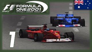 Formula One 2001 (PS2) - #1 - Australia