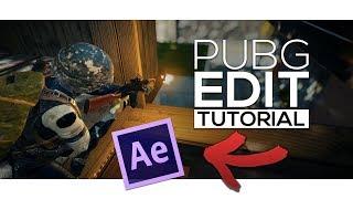 PUBG EDIT MONTAGE TUTORIAL | AFTER EFFECTS CC 2018 - how to edit a pubg montage