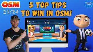 NEW 5 TOP TIPS TO WIN IN OSM! 