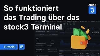 How to: Trading über stock3 Terminal