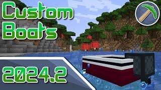 How to Make CUSTOM BOATS | MCreator Tutorial | 2024.2