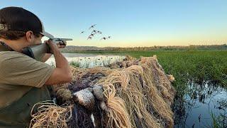 MY FIRST Boat DUCK HUNT of the Season! (BAD IDEA)